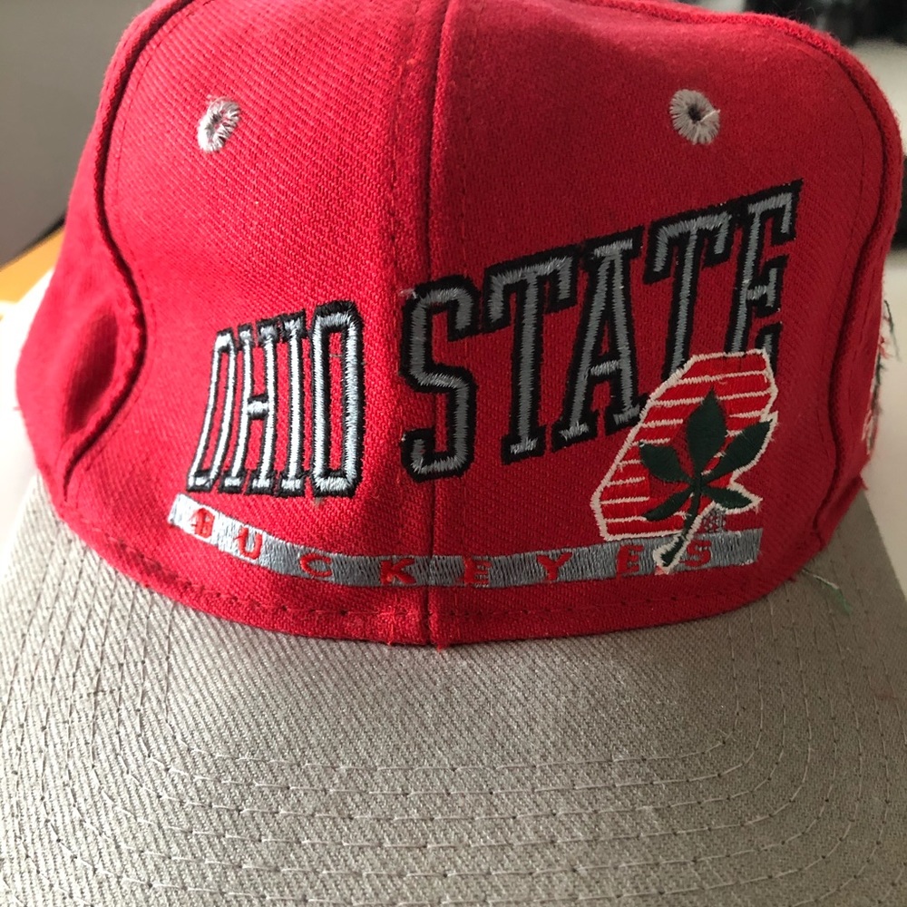 Retro Ohio State University Flatbill